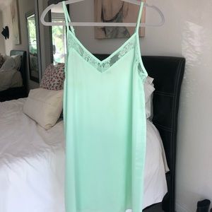 Forever 21 Mint Green Lace Dress